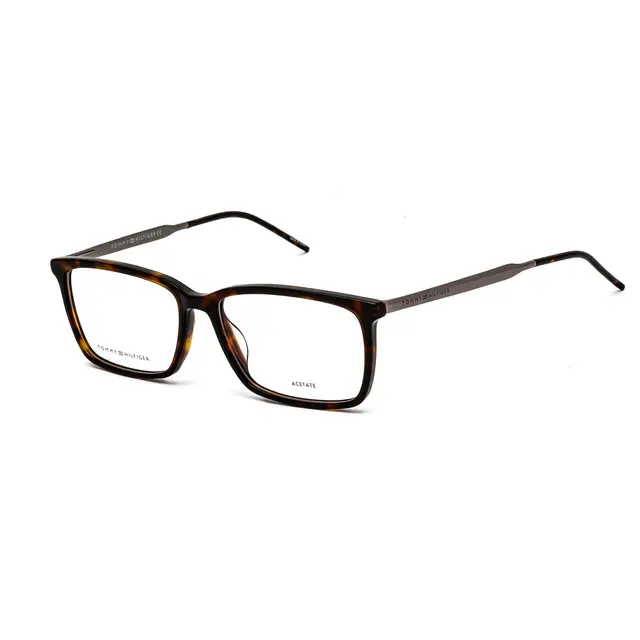 Tommy Hilfiger TH1641 086, lentes oftálmicos de acetato, montura havana print