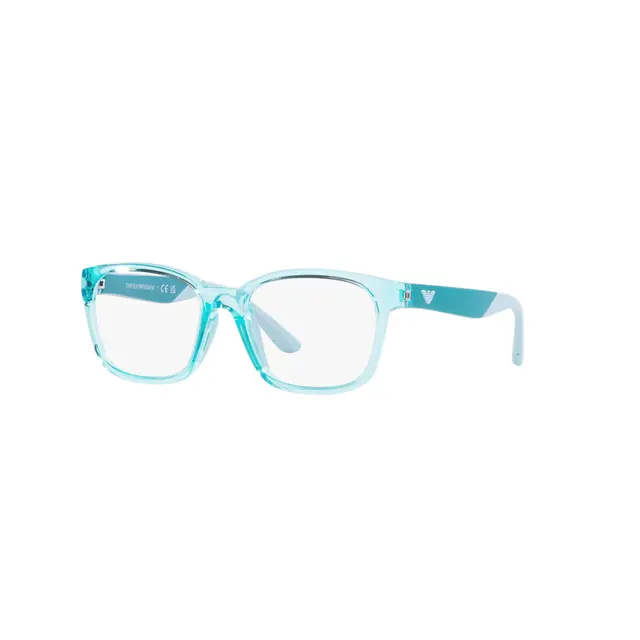 Emporio Armani EK3003 5358, lentes para niños de acetato, montura celeste