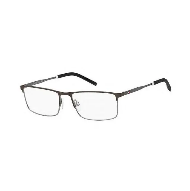 Tommy Hilfiger TH1843 XCB, lentes oftálmicos de metal, montura marrón