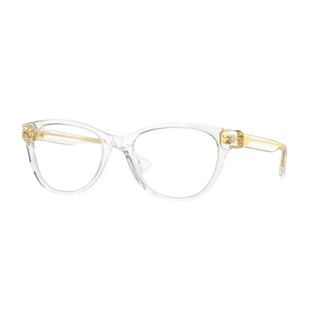 Versace VE3330 148, lentes oftálmicos de acetato, montura transparente