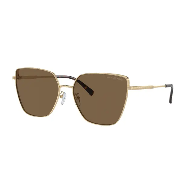 Michael Kors Fuji - MK1143D 101473, lentes de sol de metal, montura dorado