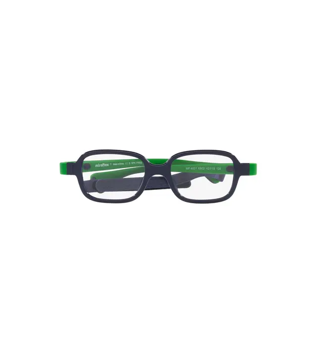 Miraflex MF4001 K602, lentes para niños, montura rectangular