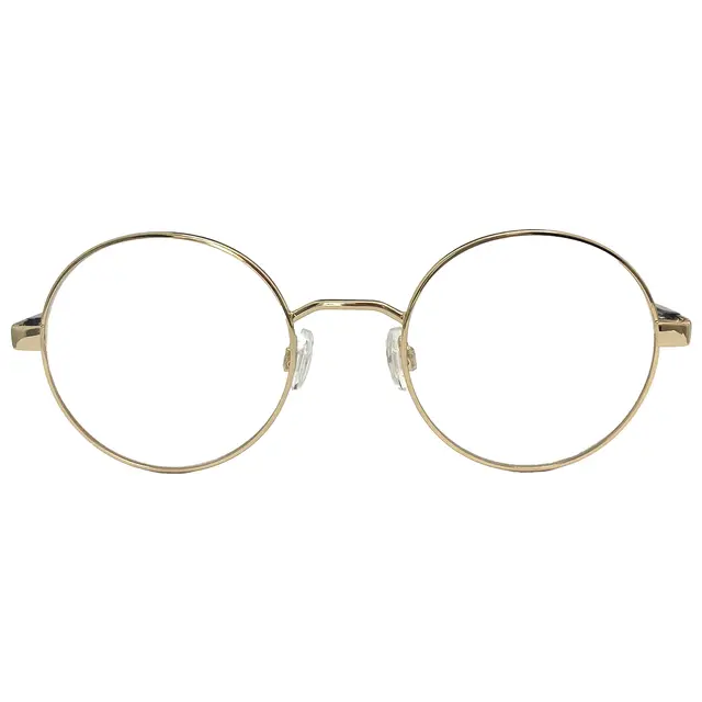 DKNY DK303/717, lentes oftálmicos de metal, montura dorado