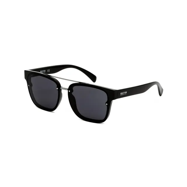 Kenneth Cole Reaction KC2831-O1A, lentes de sol de acetato, montura negro y lunas gris