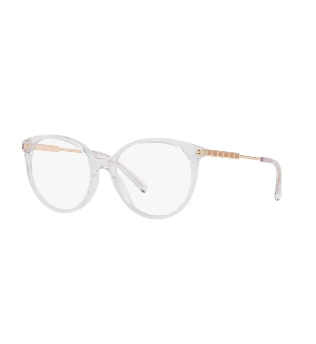 Michael Kors Palau - MK4093 3015, lentes oftálmicos de acetato, montura transparente