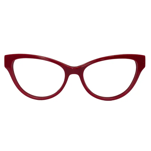LoveMoschino ML118V03, lentes oftálmicos de acetato, montura rojo