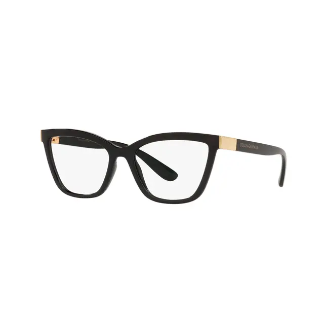 Dolce & Gabbana DG5076 / 501, lentes oftálmicos de acetato, montura negro