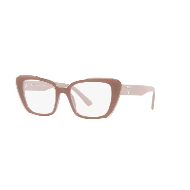 Prada PR01YV 07V1O1, lentes oftálmicos de acetato, montura rosado
