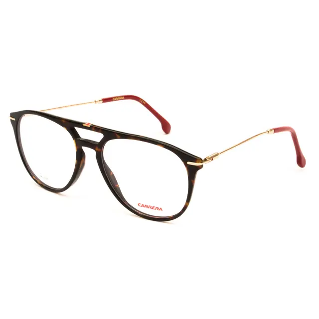 Carrera 168 086, lentes oftálmicos de acetato, montura havana print