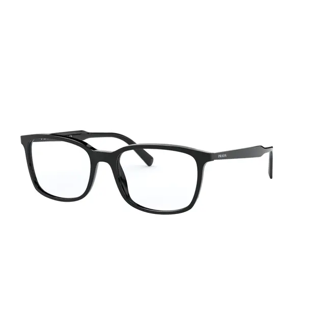 Prada PR13XV 1AB1O1, lentes oftálmicos de acetato, montura negro