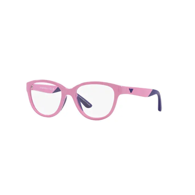 Emporio Armani EK3002 6016, lentes para niños de acetato, montura rosado