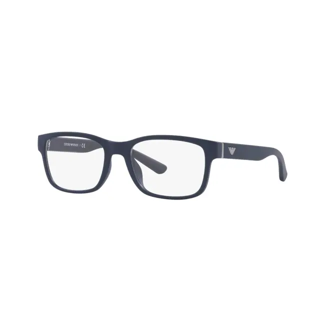 Emporio Armani EA3201U 5088, lentes oftálmicos de acetato, montura azul