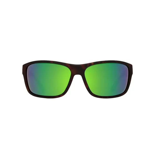 SPY Arcylon 673521109225, lentes de sol de acetato, montura marrón y lunas verde