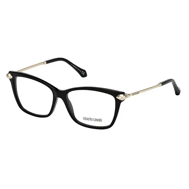 Roberto Cavalli Lunigiana - 5066055, lentes oftálmicos de acetato, montura negro