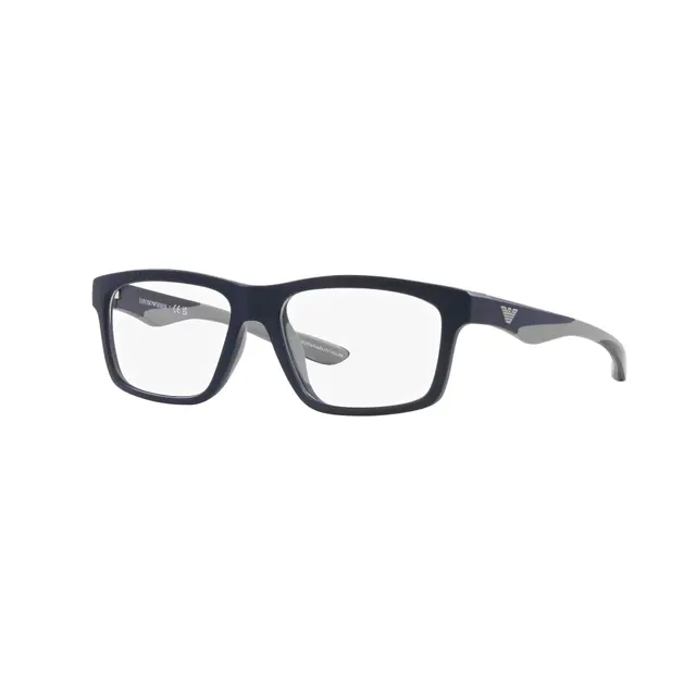 Emporio Armani EA3220U/5088, lentes oftálmicos de acetato, montura azul