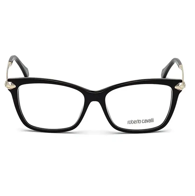 Roberto Cavalli Lunigiana - 5066055, lentes oftálmicos de acetato, montura negro