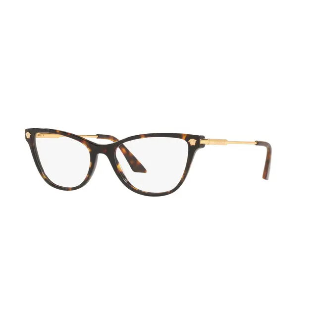 Versace VE3309 108, lentes oftálmicos de acetato y metal