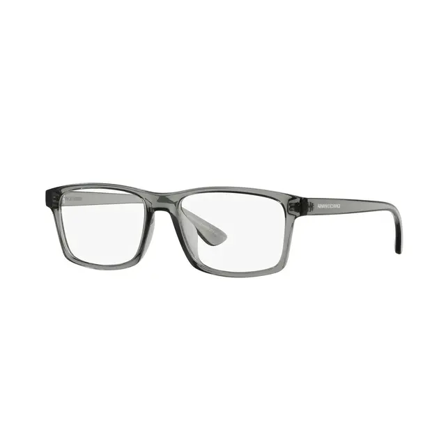 Armani Exchange AX3083U 8239, lentes oftálmicos de acetato, montura gris
