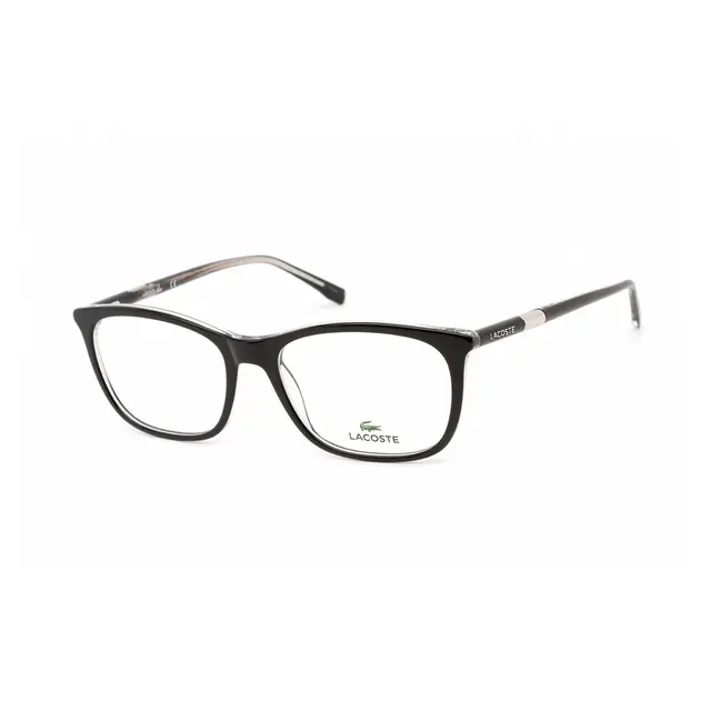Lacoste L2885 001, lentes oftálmicos de acetato, montura negro