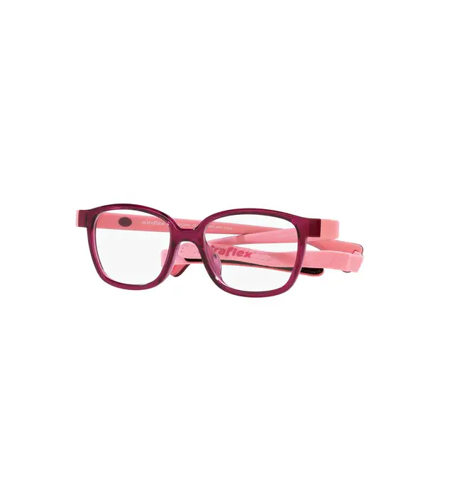 Miraflex MF4002 L123, lentes para niños, montura cuadrada