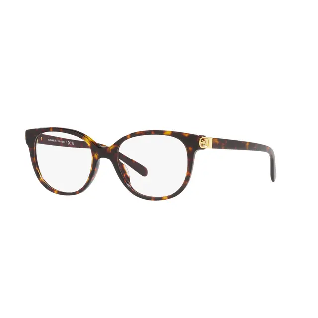 Coach HC6194U 5120, lentes oftálmicos de acetato, montura havana print