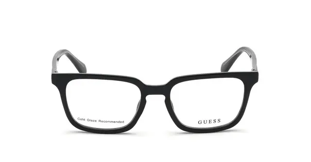 Guess GU1962/001, lentes oftálmicos de acetato, montura negro