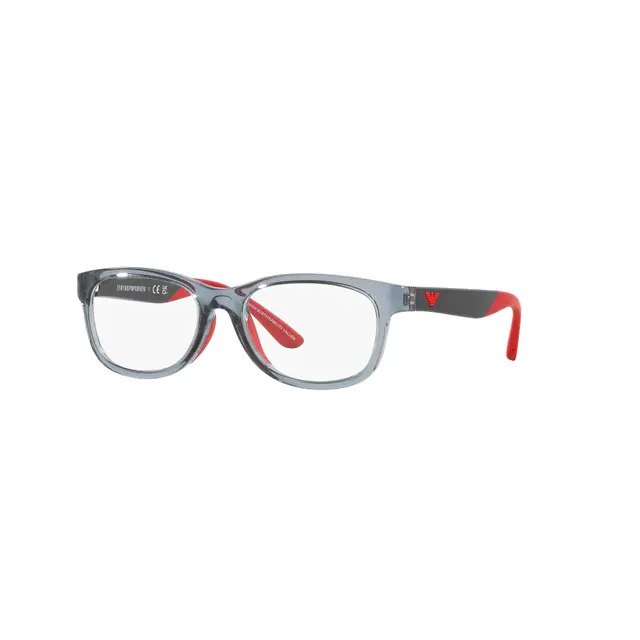 Emporio Armani EK3001 5072, lentes para niños de acetato, montura azul
