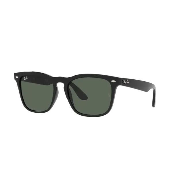 Ray-Ban Steve - RB4487 662971, lentes de sol de acetato, montura negro y lunas verde