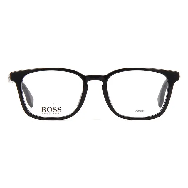 Hugo Boss 1023F807, lentes oftálmicos de acetato, montura negro