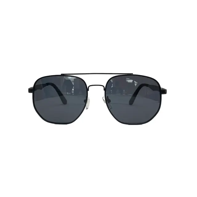 Tendence TN X004, lentes de sol de metal, montura negro y lunas gris