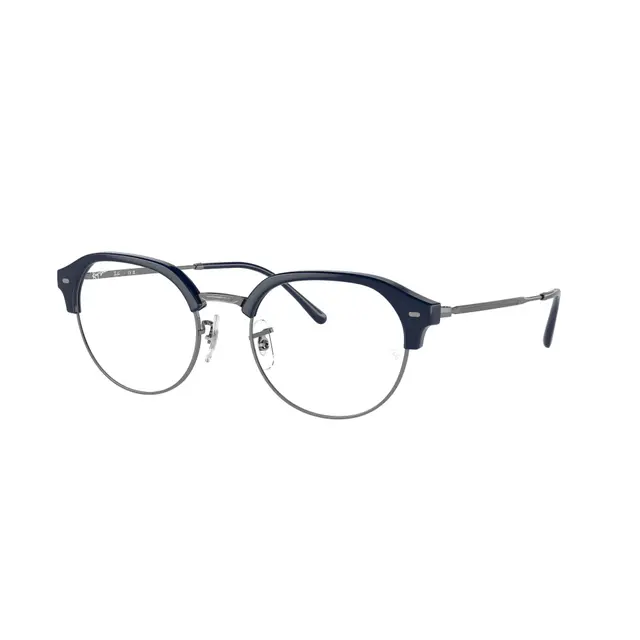 Ray-Ban Unisex - RX7229 8210, lentes oftálmicos de acetato y metal