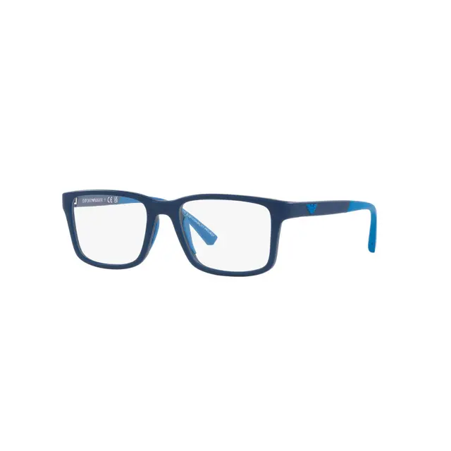 Emporio Armani EK3203 5088, lentes para niños de acetato, montura azul