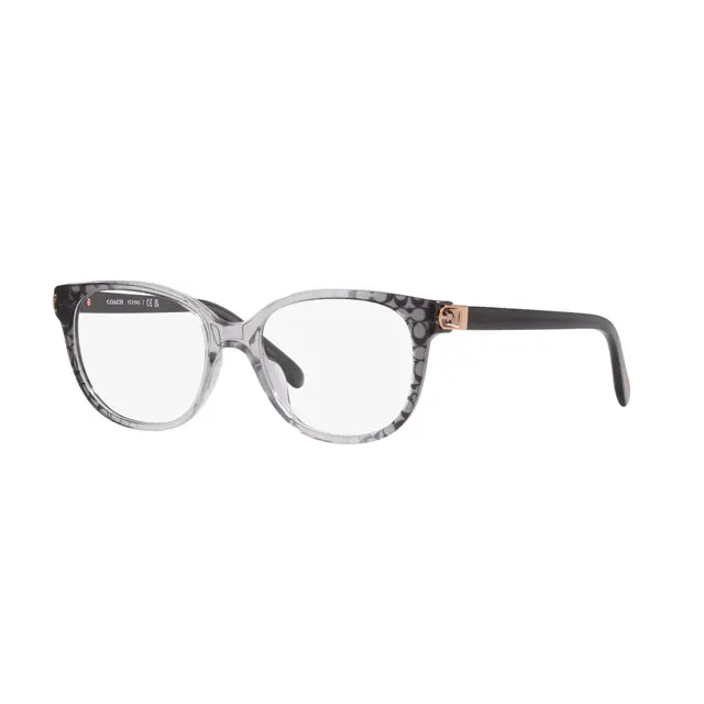 Coach HC6194U 5710, lentes oftálmicos de acetato, montura gris