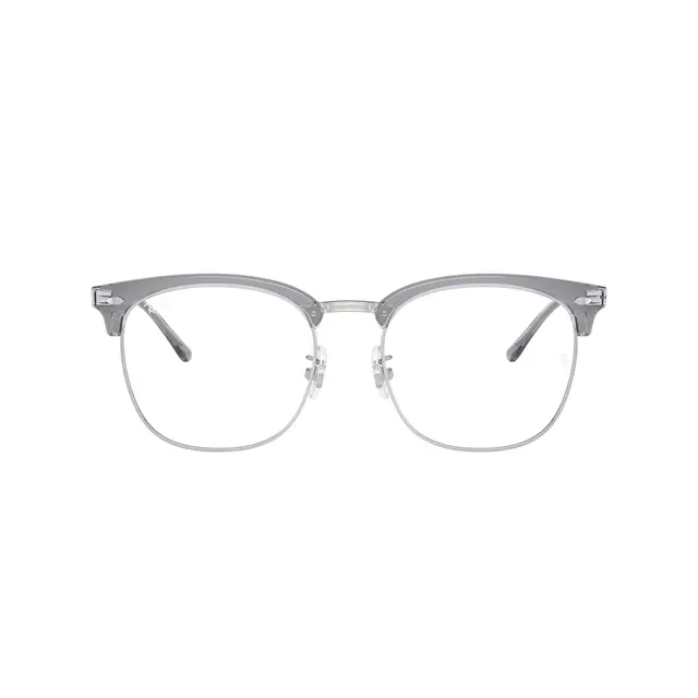 Ray-Ban Unisex - RX7318D 8326, lentes oftálmicos de acetato y metal