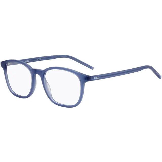 Hugo Boss HG1024FLL, lentes oftálmicos de acetato, montura azul