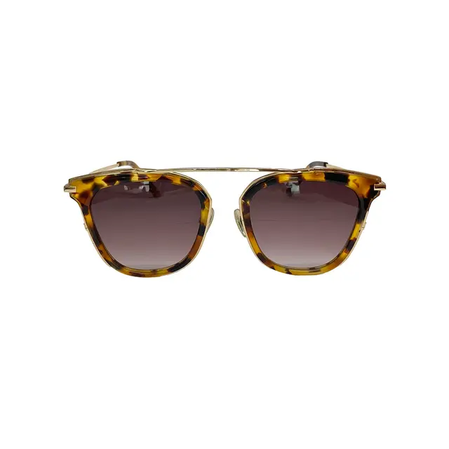 IT Sabrina Sato A146, lentes de sol de acetato, montura marrón