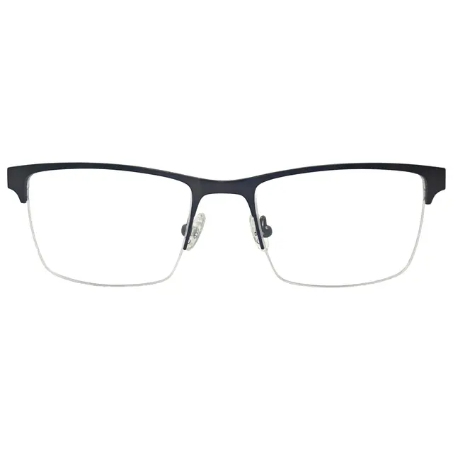 Harley Davidson HD9013/009, lentes oftálmicos de metal, montura gris