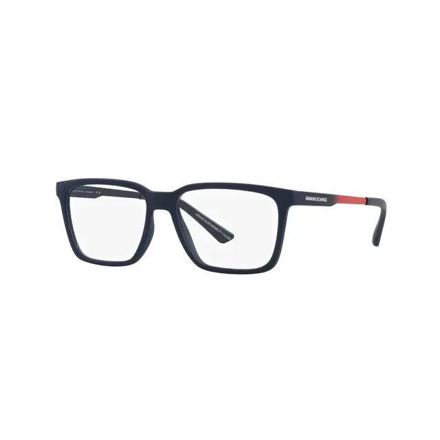 Armani Exchange AX3103 8181, lentes oftálmicos de acetato, montura negro