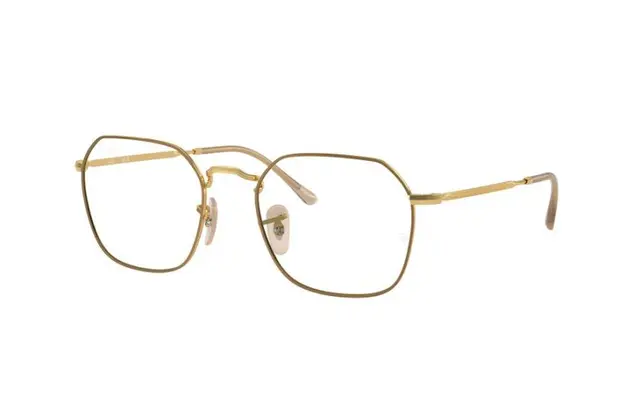 Ray-Ban Jim - RX3694V 3167, lentes oftálmicos de metal, montura dorado