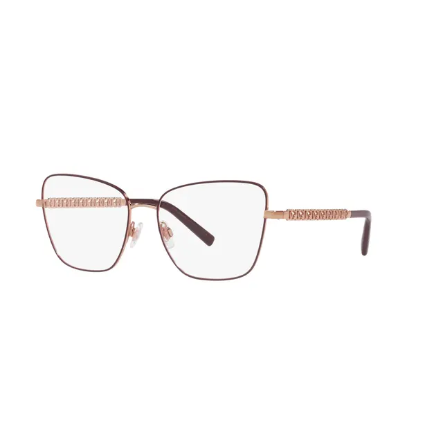 Dolce & Gabbana DG1346 1333, lentes oftálmicos de metal, montura rosado