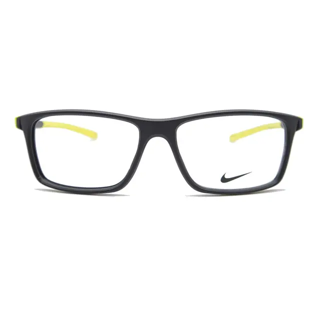 Nike 7084UF/001, lentes oftálmicos de acetato, montura negro