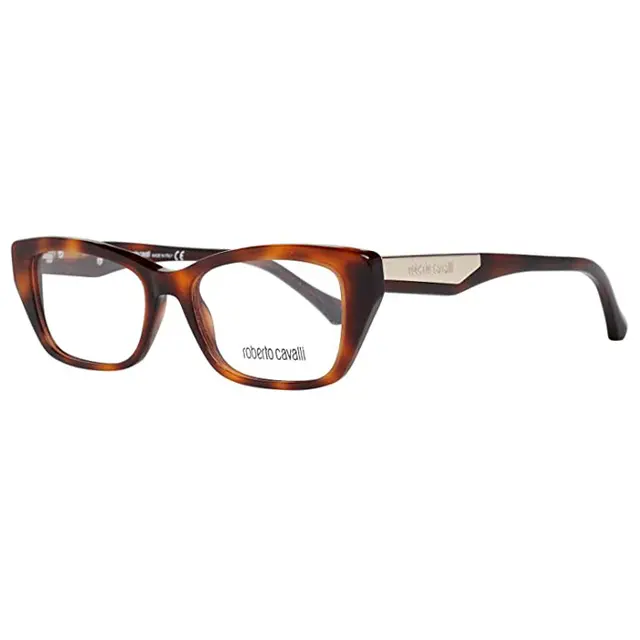 Roberto Cavalli Orcia - 5082052, lentes oftálmicos de acetato, montura havana print