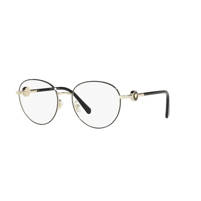 Versace VE1273D 1433, lentes oftálmicos de acero