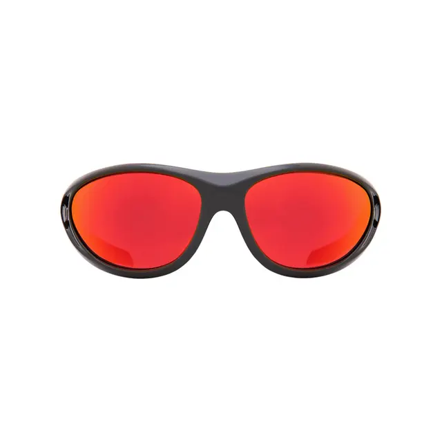 SPY Scoop2 6700000000021, lentes de sol de acetato, montura negro y lunas rojo