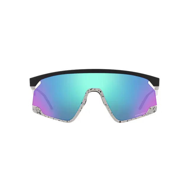 Oakley BXTR - OO9280 928003, lentes de sol de acetato, montura negro y lunas azul