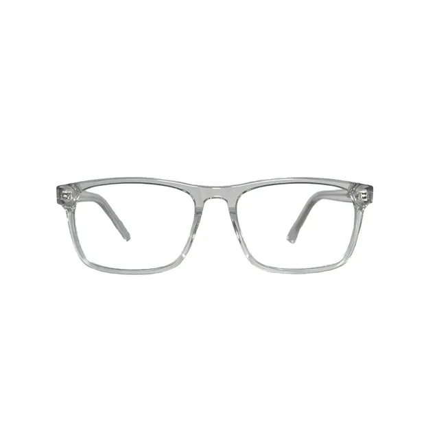 Tendence FE025 - Transparente, lentes oftálmicos de acetato, montura transparente