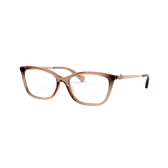 Coach HC6146U 5561, lentes oftálmicos de acetato, montura marrón