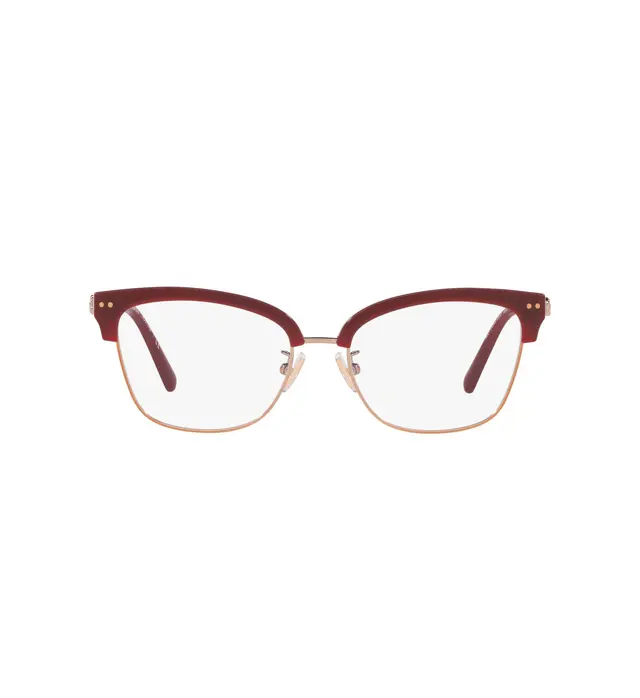 Coach HC5104B 9331, lentes oftálmicos de acetato y metal, montura borgoña