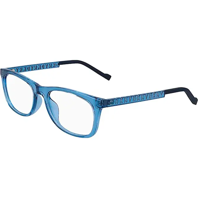 DKNY DK5014/415, lentes oftálmicos de acetato, montura azul