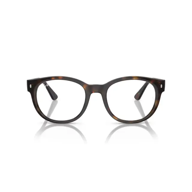 Ray-Ban Unisex - RX7227 2012, lentes oftálmicos de propionato, montura havana print